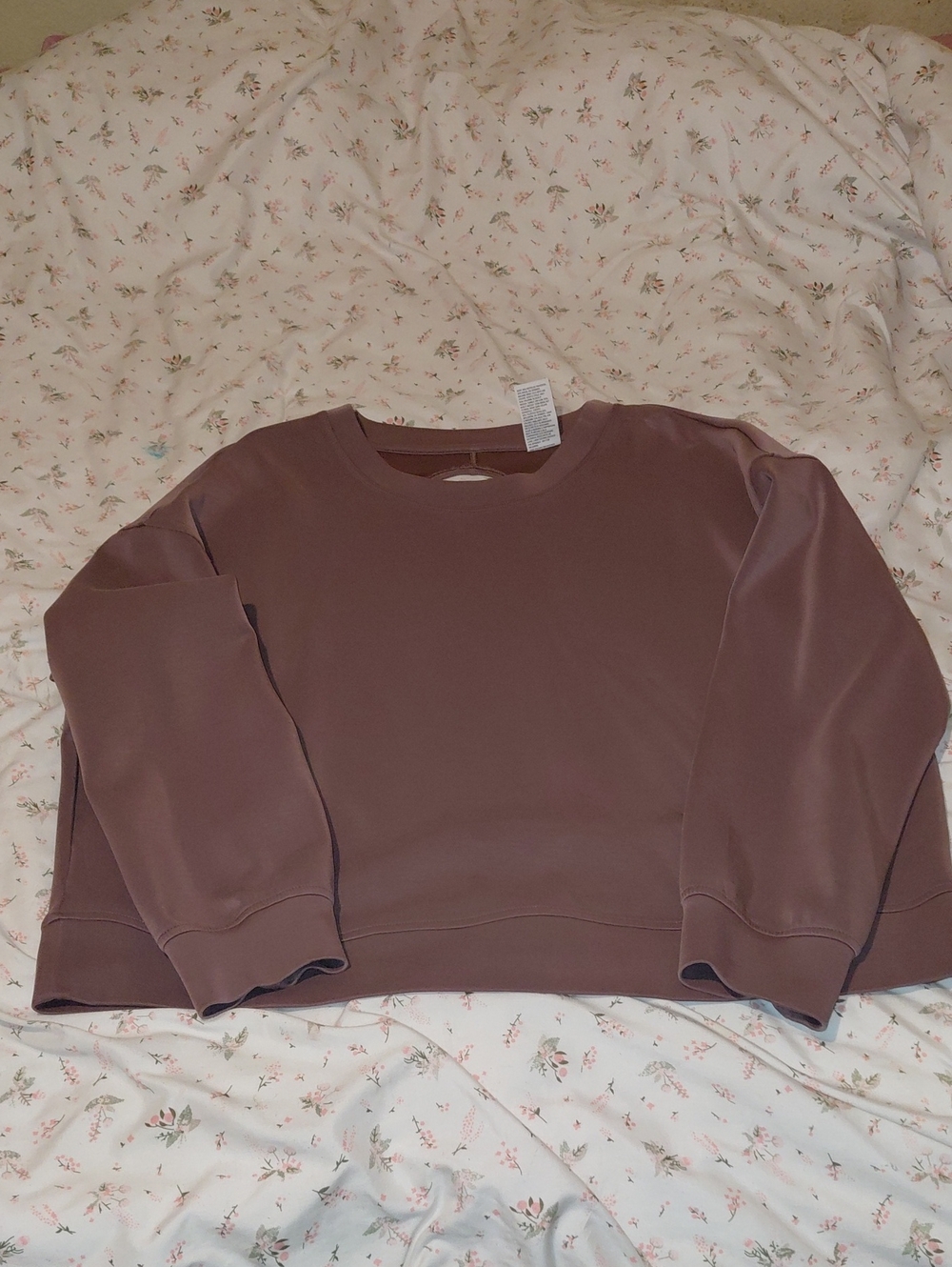 all in motion Mauve-Brown Crewneck Sweatshirt